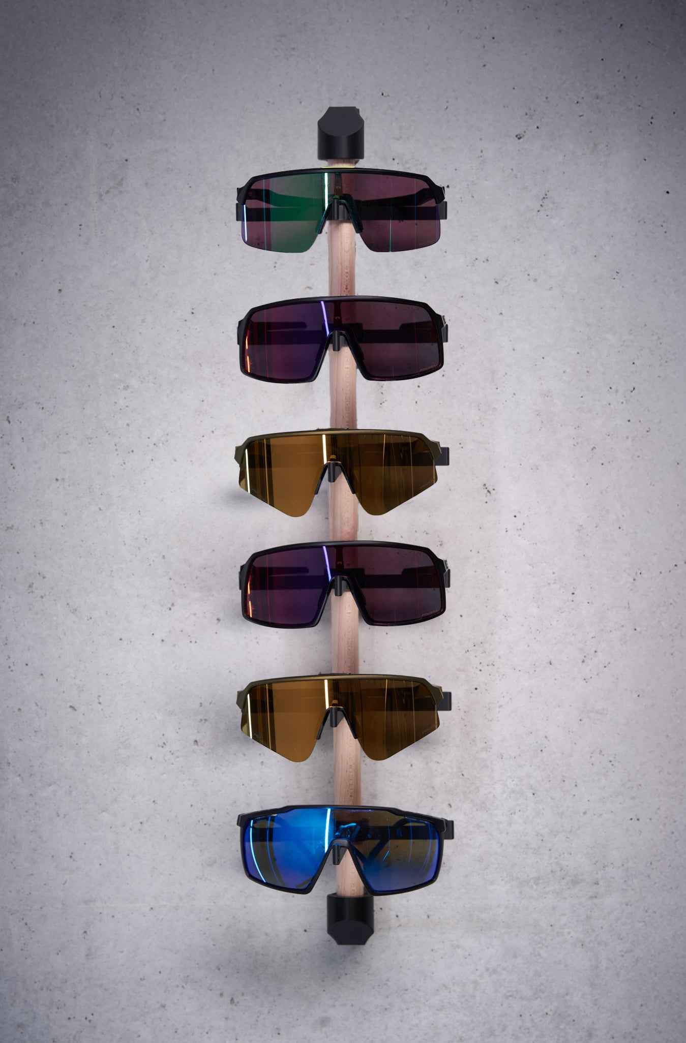 Gear Rack Bundle, 3D-Druck Technologie, Wandhalterung für Helm, Sonnenbrille, Fahrradcomputer und Schuhe, Radfahrer Geschenk - Consequential