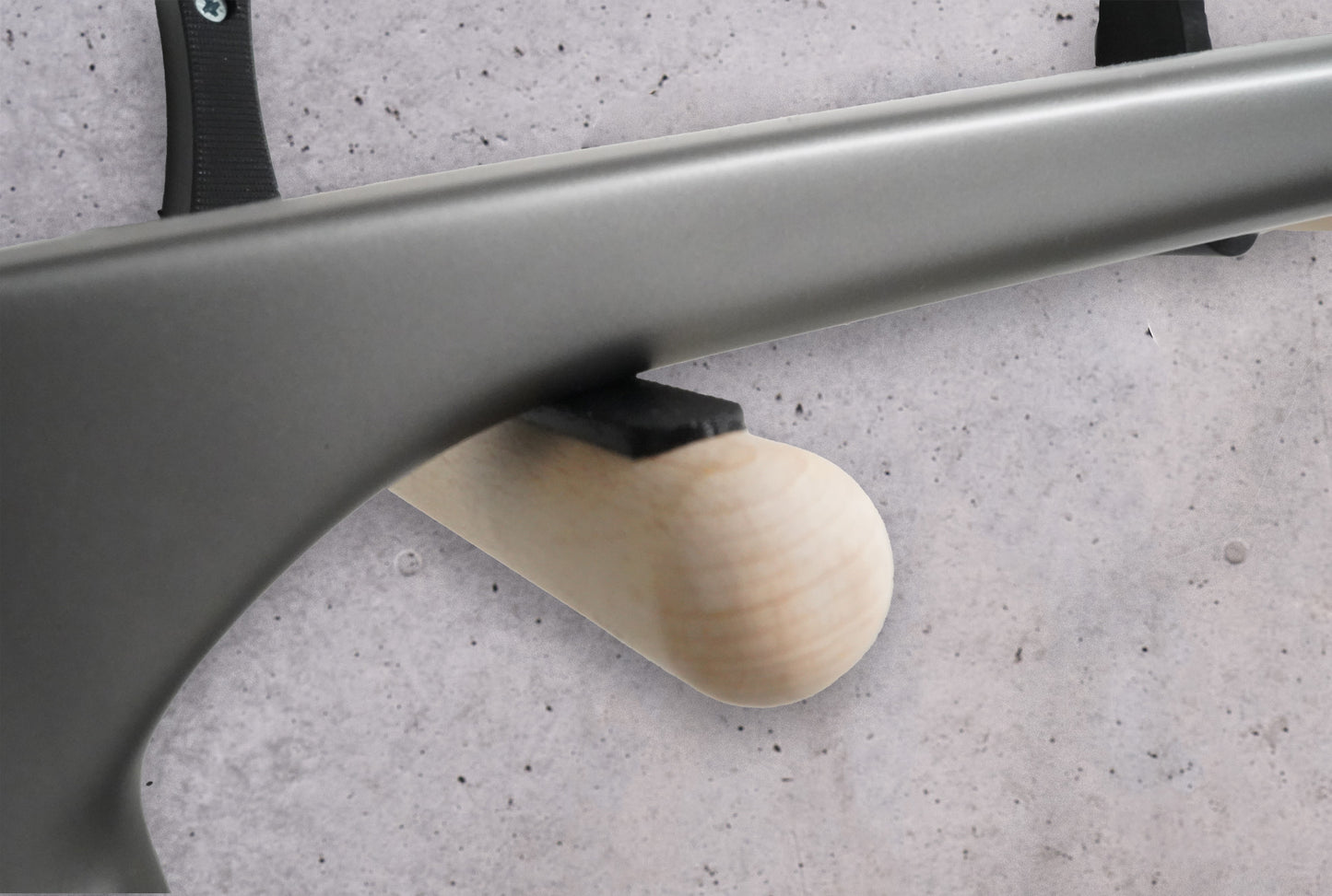 Bike Wall Mount, Minimalistischer Wandhalter für Rennräder | 3D-gedruckter Fahrradhalter für Pain Cave & Wohnzimmer | Bike Wall Mount