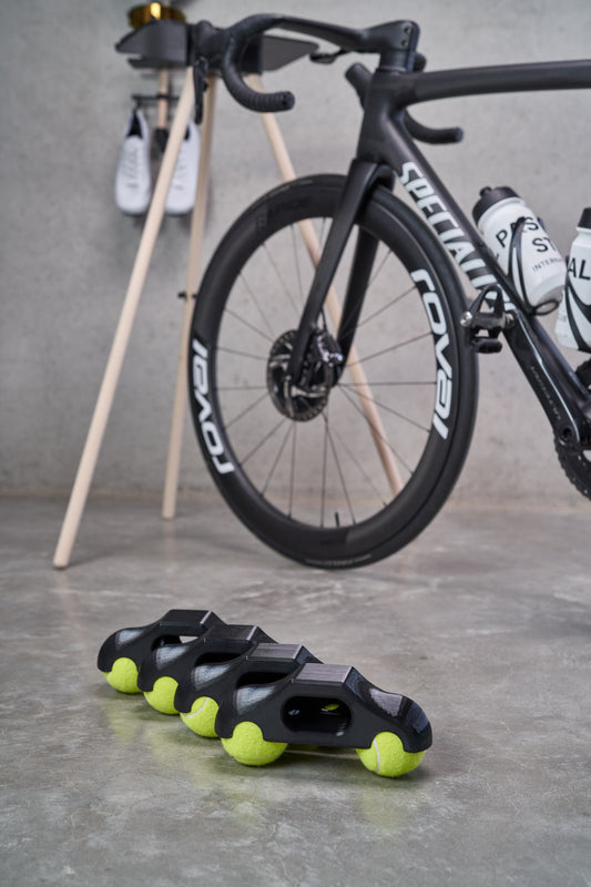 Rocker Plate Feet | Tennis ball feet for Zwift Hub One Bike Trainer | Accessories for Zwift Hub One
