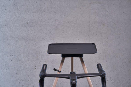 Indoor Bike Trainer Laptop Holder incl. Wooden Legs, 3D Printing Technology, Perfect for Zwift