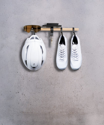 Bike Gear Bar, 3D-Druck-Technologie, Wandhalterung für Helm, Sonnenbrille, Fahrradcomputer und Schuhe, Perfektes Geschenk für Radfahrer
