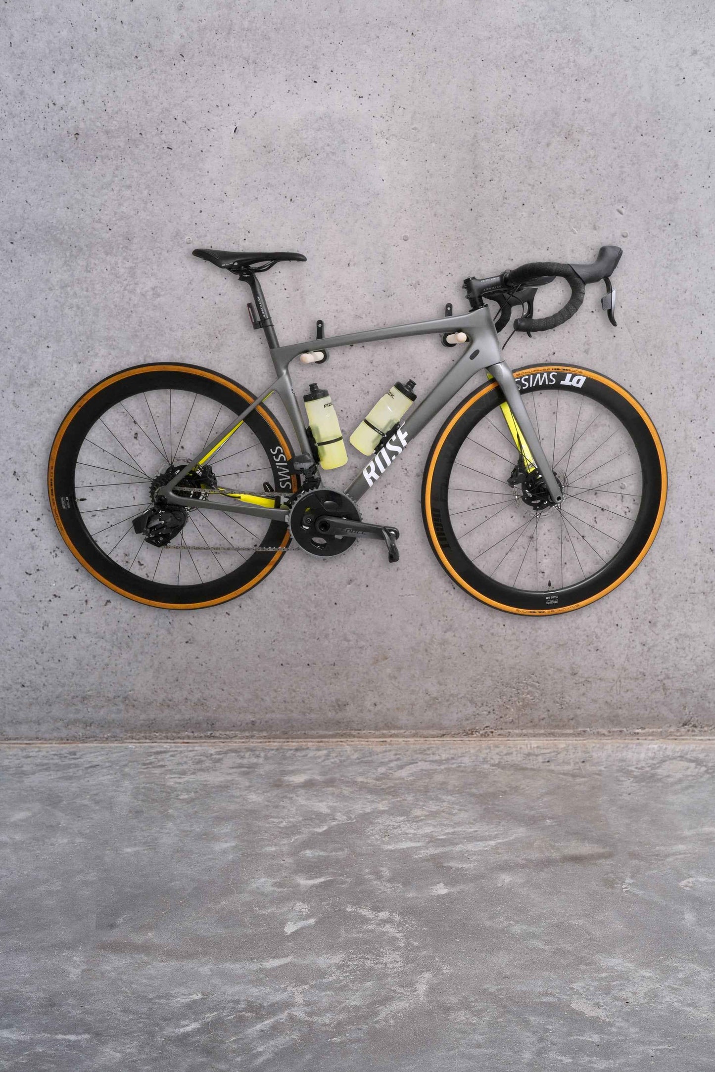 Bike Wall Mount, Minimalistischer Wandhalter für Rennräder | 3D-gedruckter Fahrradhalter für Pain Cave & Wohnzimmer | Bike Wall Mount - Gear Rack
