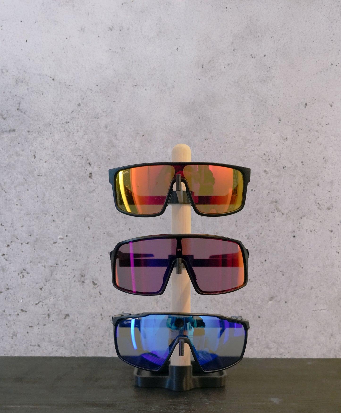 Bike Gear Stand, 3D-Druck-Technologie, Halterung für Sonnenbrillen und Fahrradcomputer, Perfektes Geschenk für Radfahrer