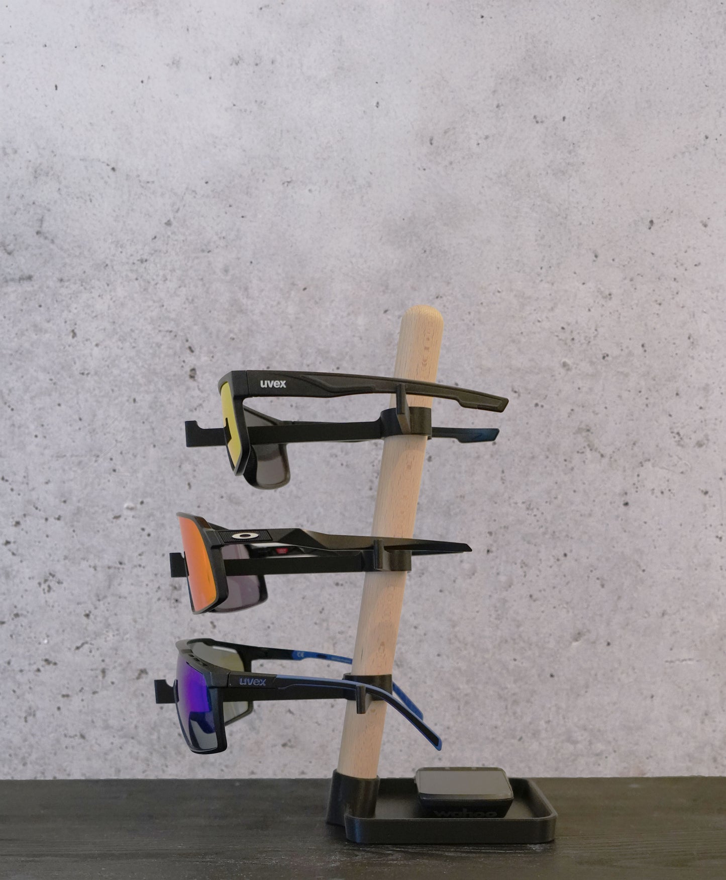 Bike Gear Stand, 3D-Druck-Technologie, Halterung für Sonnenbrillen und Fahrradcomputer, Perfektes Geschenk für Radfahrer