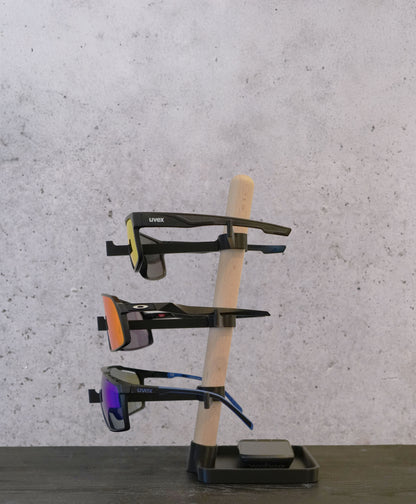 Bike Gear Stand, 3D-Druck-Technologie, Halterung für Sonnenbrillen und Fahrradcomputer, Perfektes Geschenk für Radfahrer