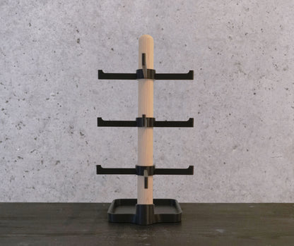 Bike Gear Stand, 3D-Druck-Technologie, Halterung für Sonnenbrillen und Fahrradcomputer, Perfektes Geschenk für Radfahrer